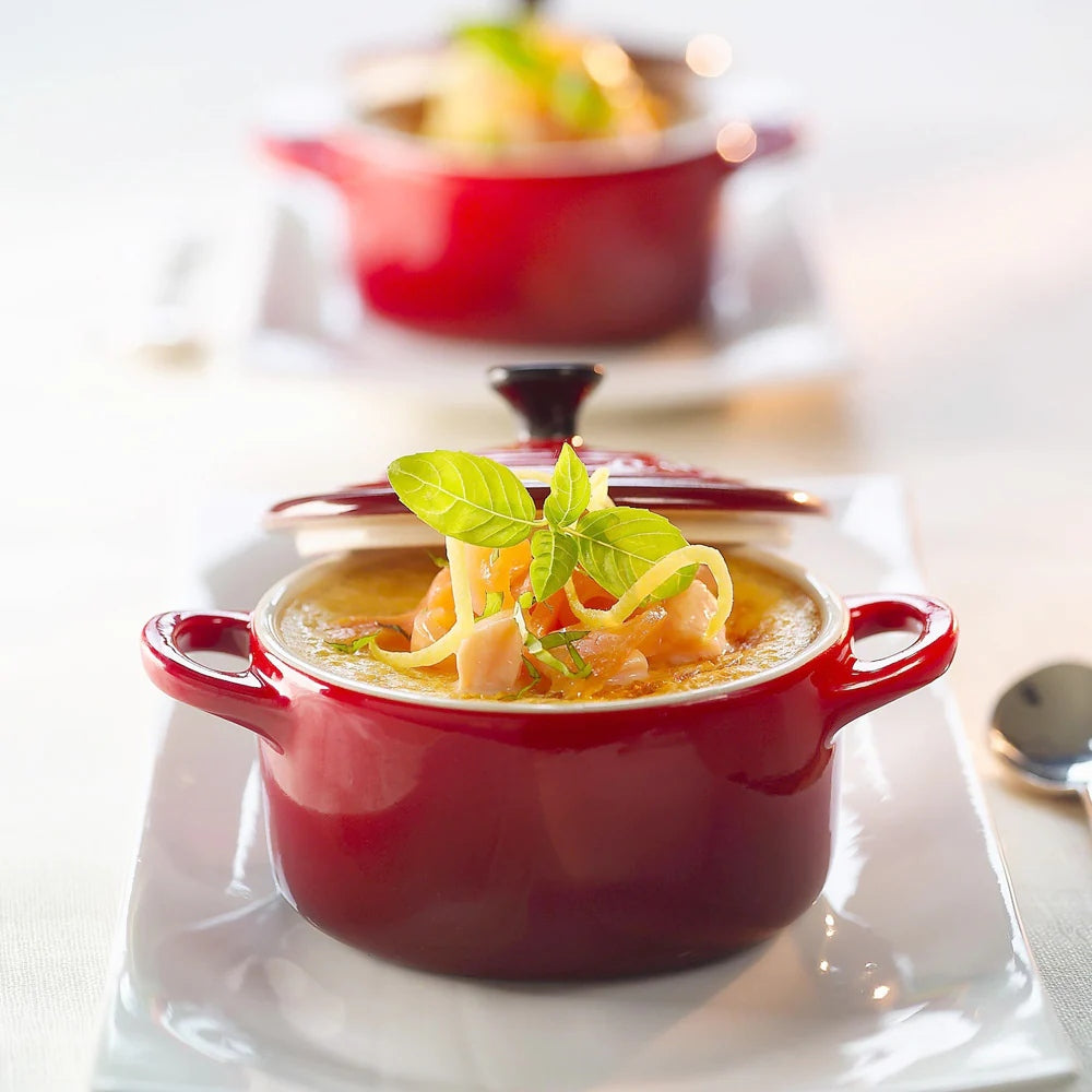 Mini Cocotte Redonda 10 Cm Le Creuset1#Rojo
