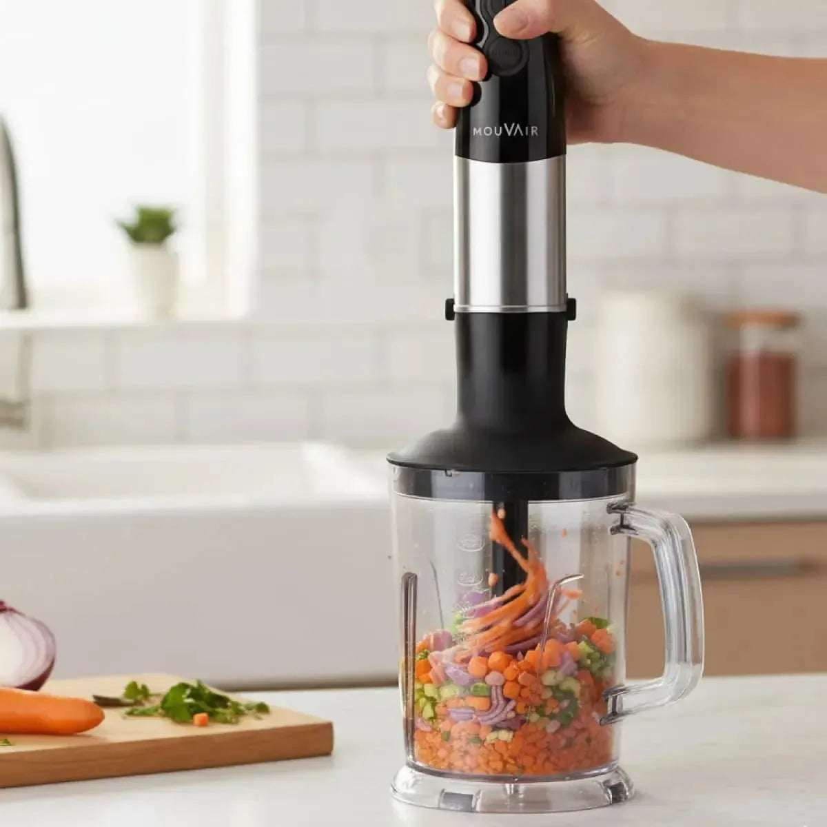 Minipimer y Batidora Mouvair Mixer 1300W5#Negro