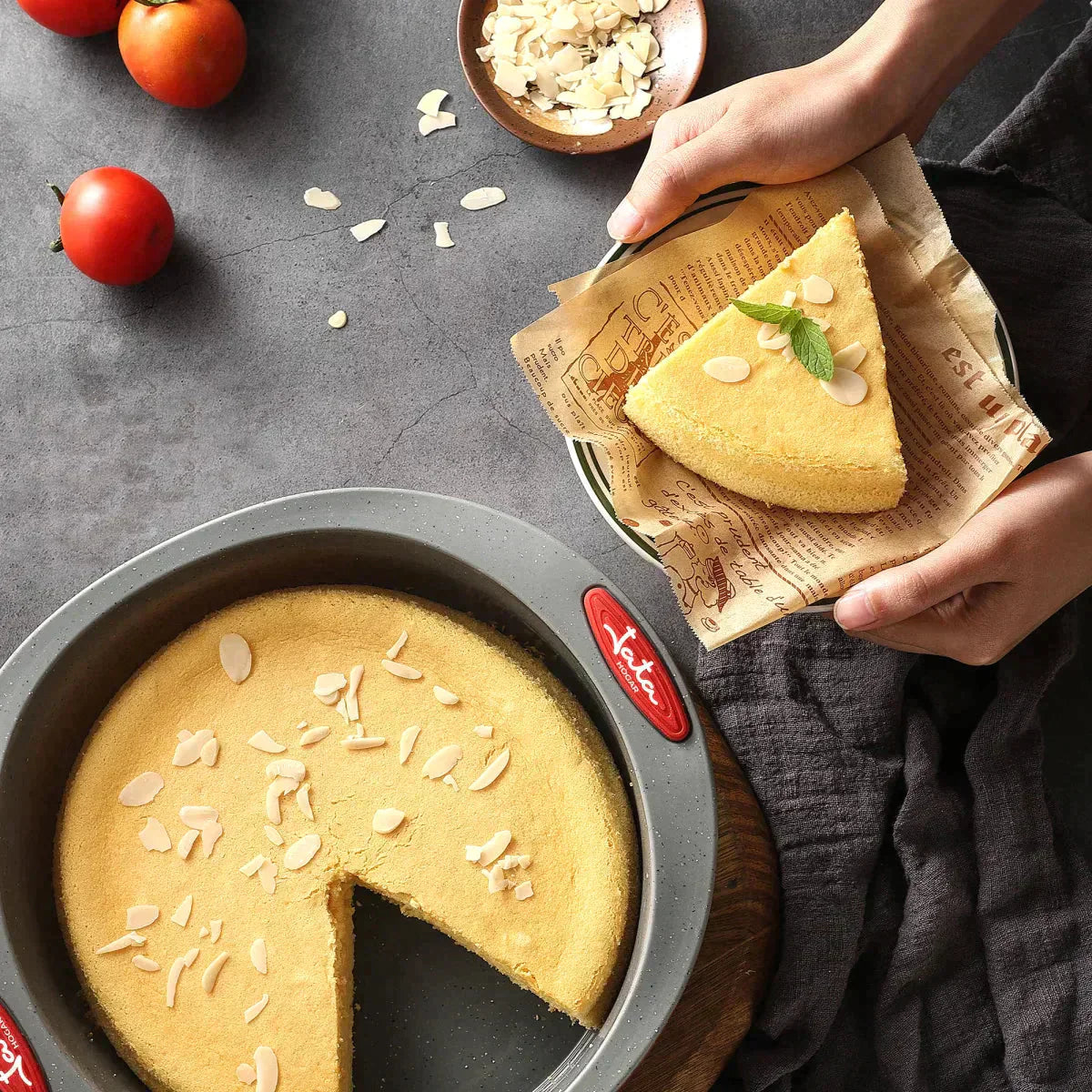 Molde De Cocina Redondo Silicona Platino Jata2#Gris