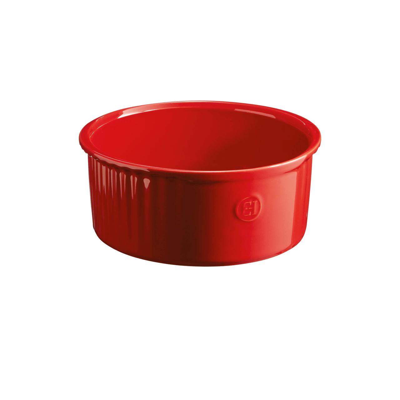 Molde para soufflé 21 Cm Rojo Emile Henry1#Rojo
