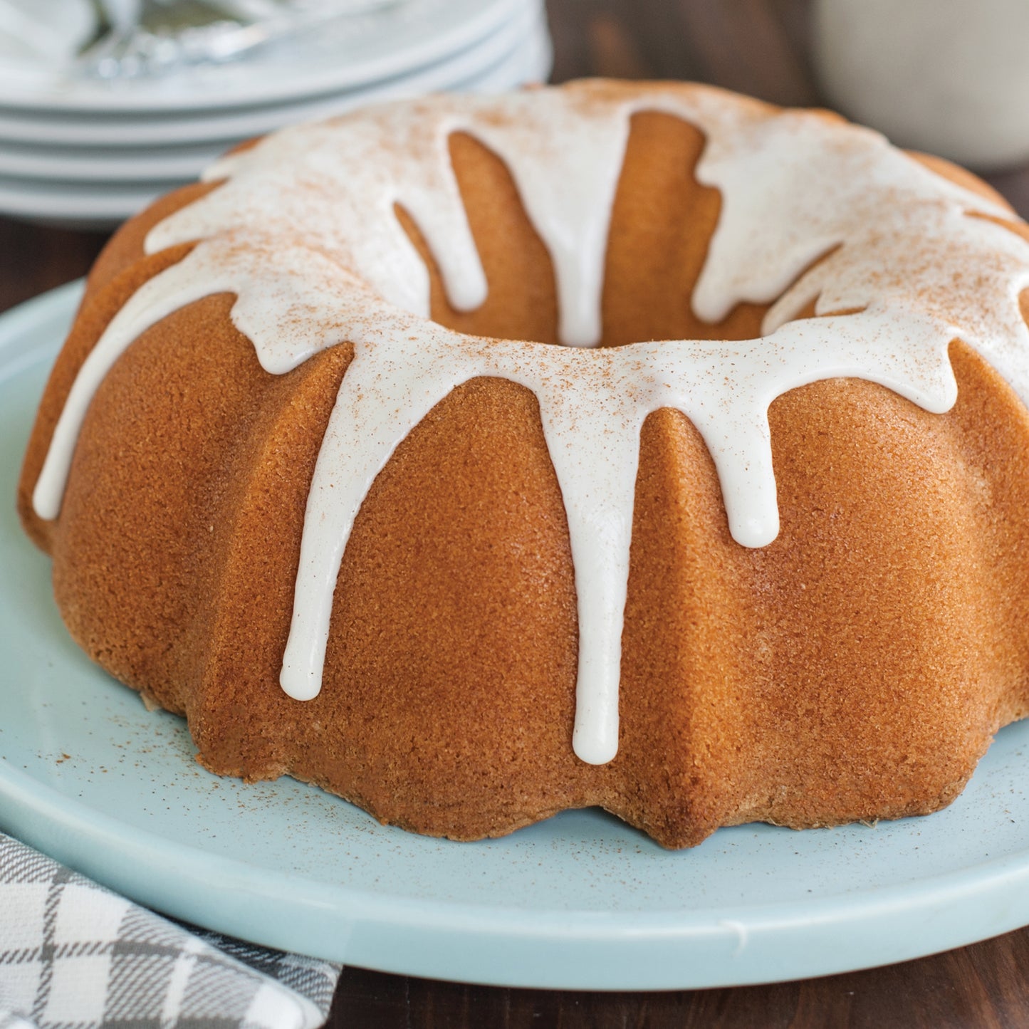 Molde Queque ProForm Anniversary Bundt Pan with Handles Nordic Ware