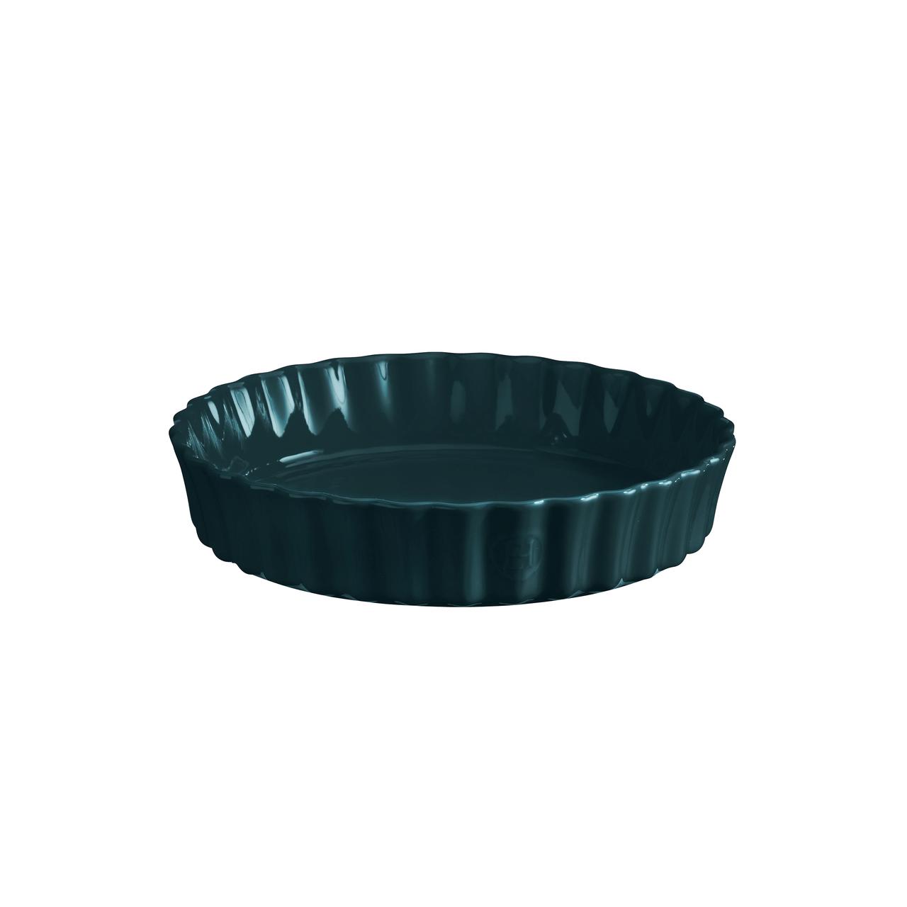 Molde Redondo Alto 24 Cm Azul Emile Henry1#Azul