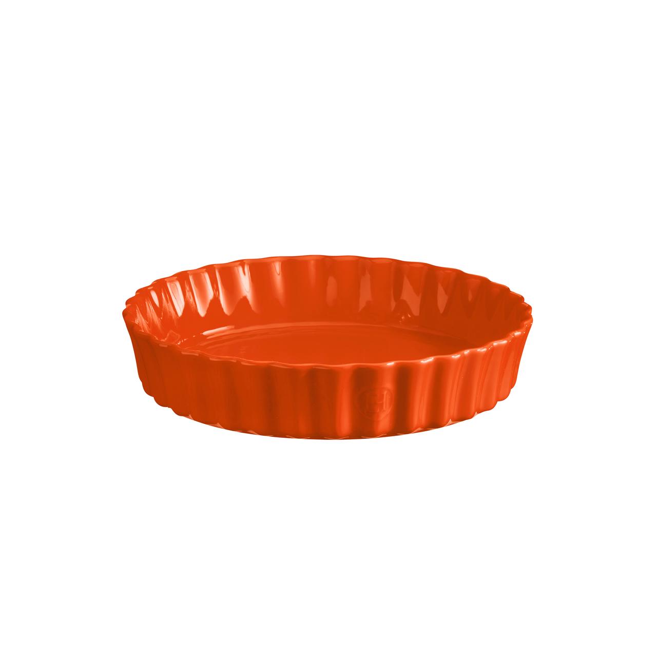 Molde Redondo Alto 24 Cm Naranjo Emile Henry1#Naranjo