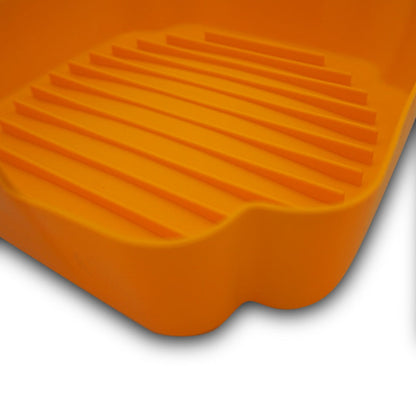 Molde Silicona Para Freidora de Aire Mouvair Gourmet Mouvair5#Naranjo