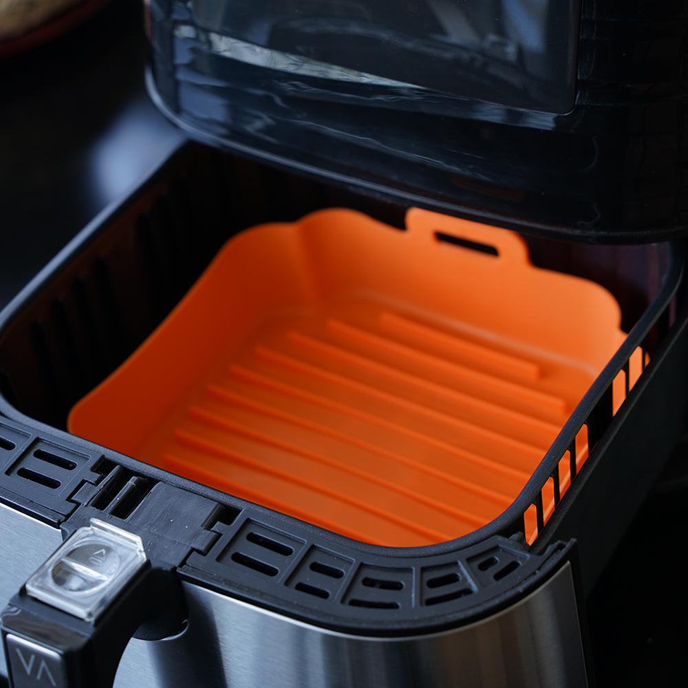 Molde Silicona Para Freidora de Aire Mouvair Gourmet Mouvair1#Naranjo