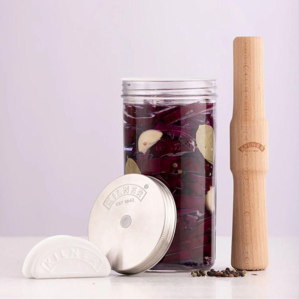 Moledor Fermentación Kilner1#Madera