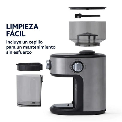Molinillo Café Automático De Muelas 18 Configuraciones Oster-Molinillos de Café