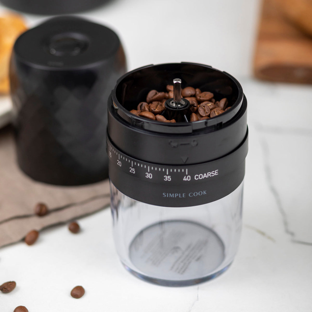 Molinillo de Café y Especias Samara Simple Cook - Caja Dañada-Molinillos de Especias