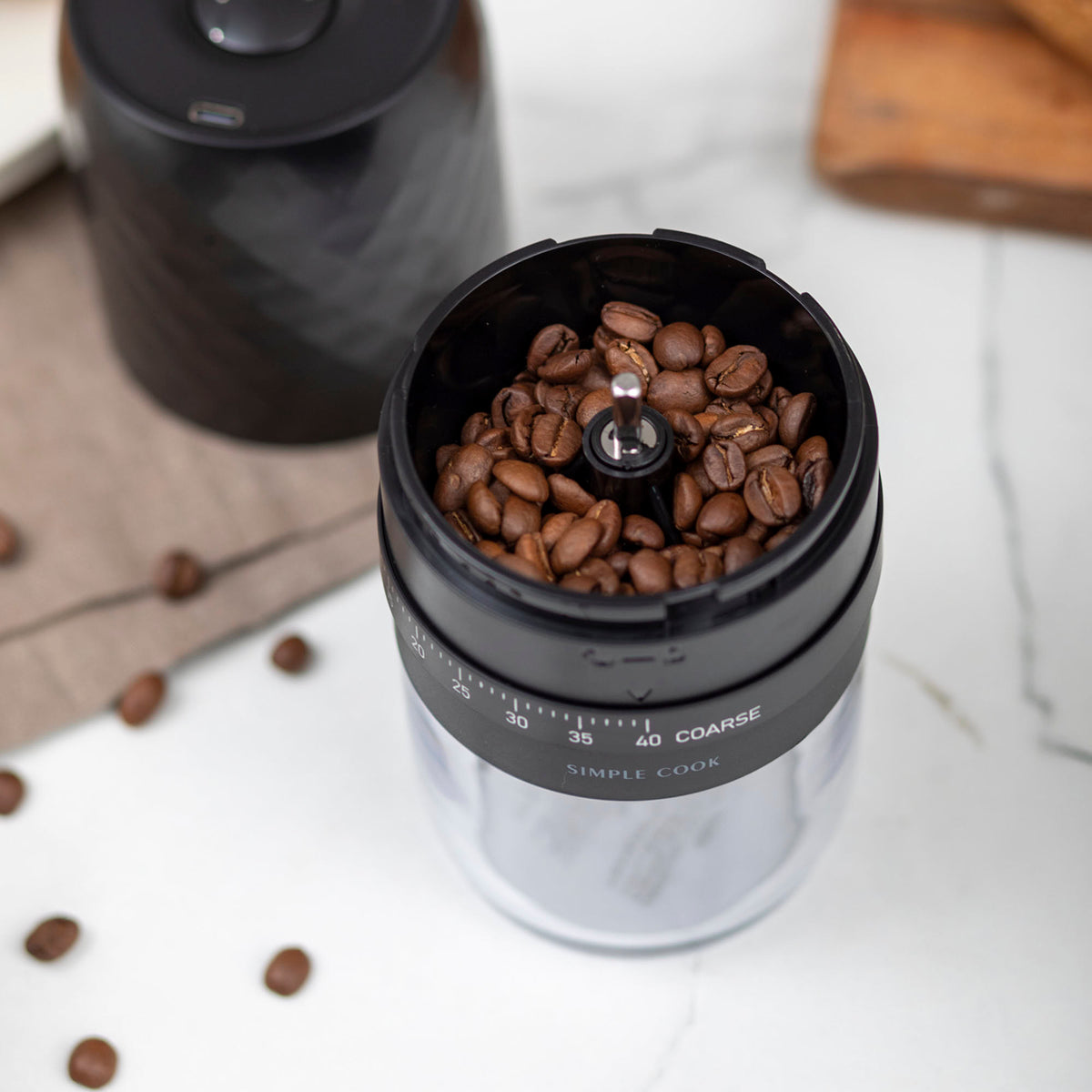 Molinillo de Café y Especias Samara Simple Cook - Caja Dañada-Molinillos de Especias