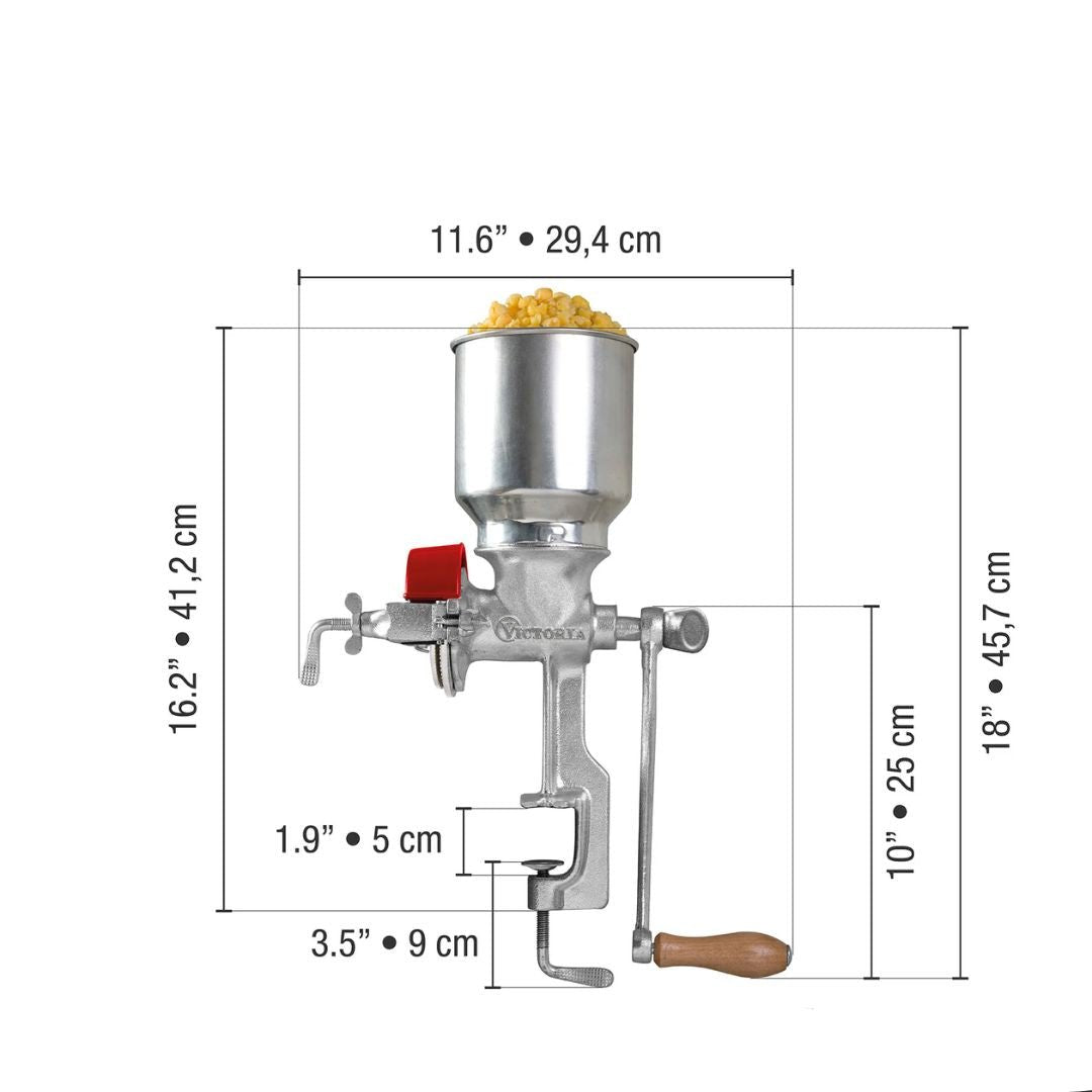 Molino De Granos Tolva Alta Victoria7#Plata