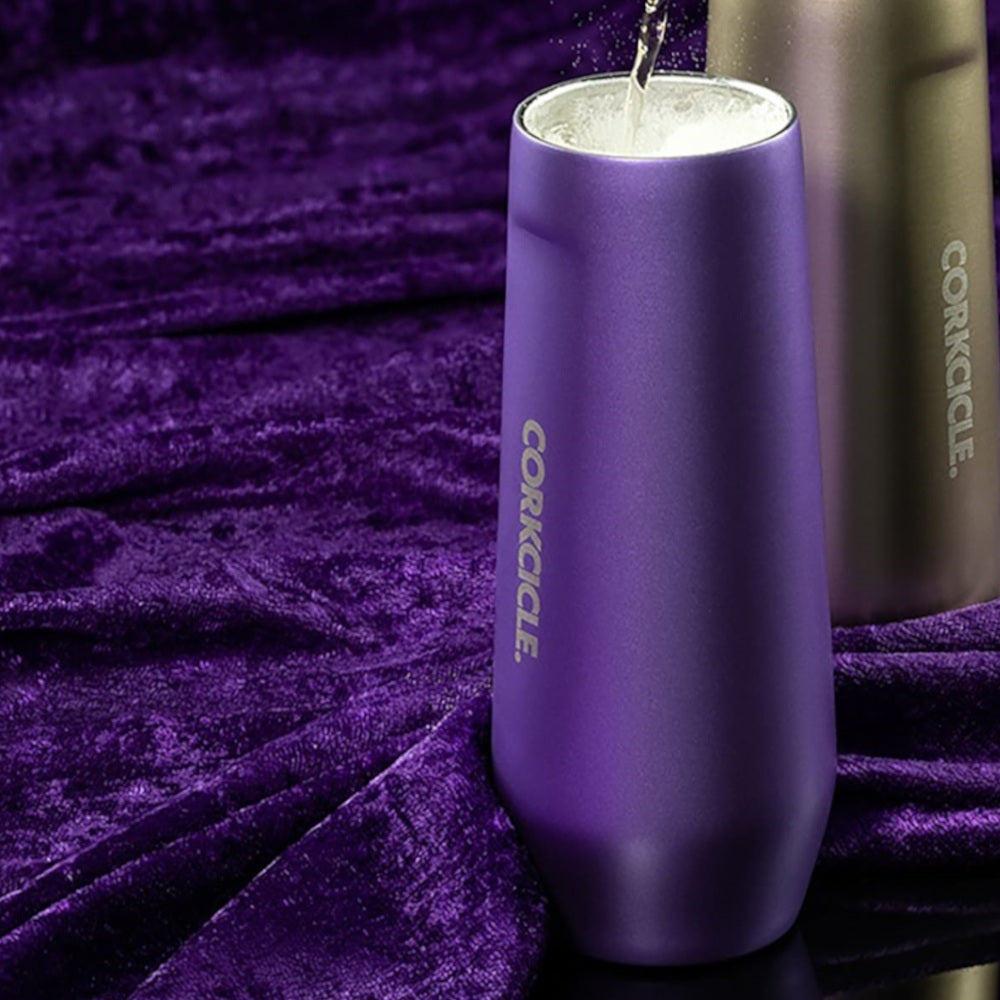 Copa Espumante Térmico 200 Ml Corkcicle2#Morado / Morado