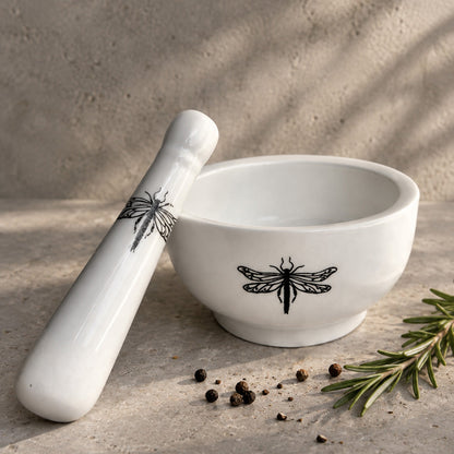 Mortero Libélula BARROCO-Accesorios de Cocina