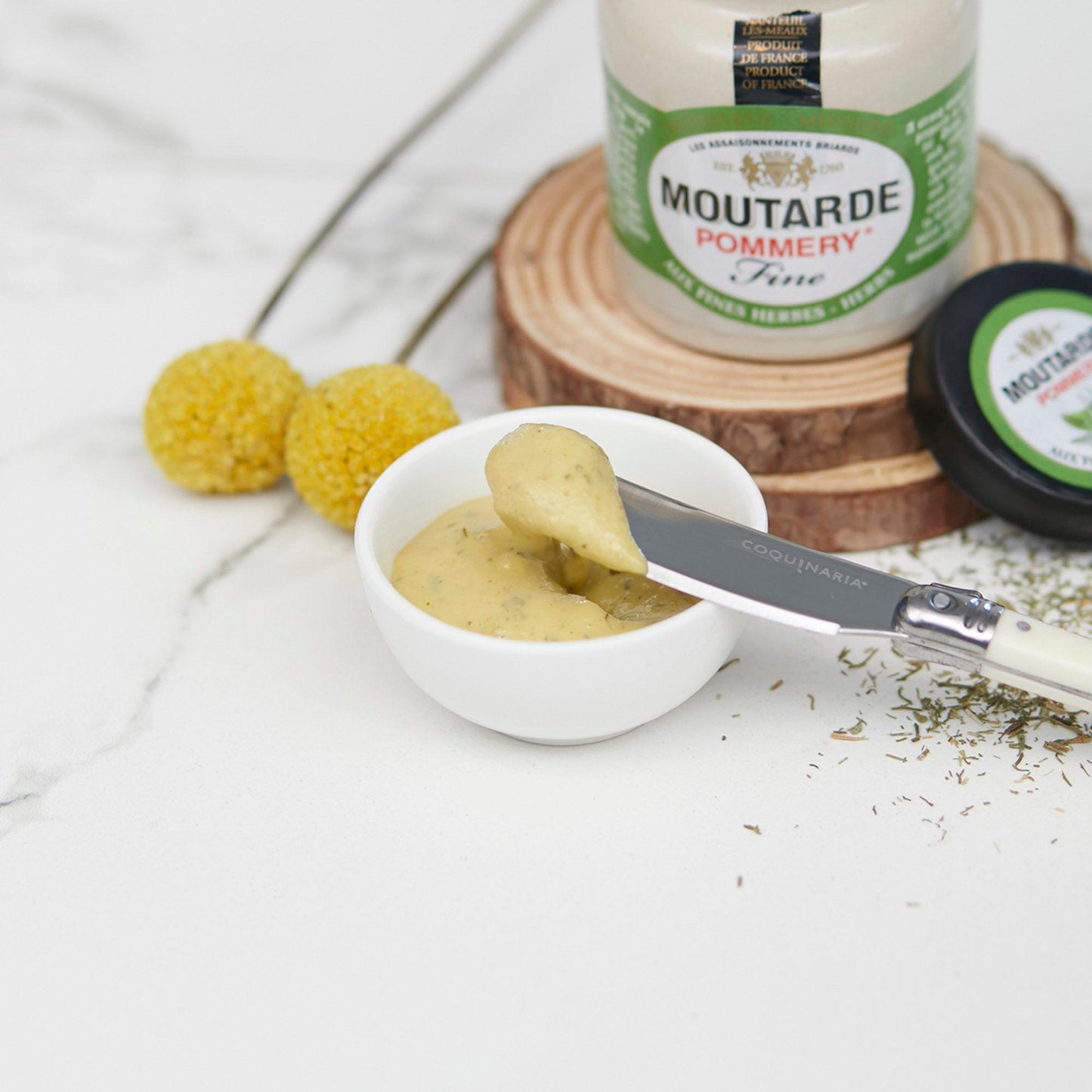 Mostaza a las Finas Hierbas 100 gr Pommery