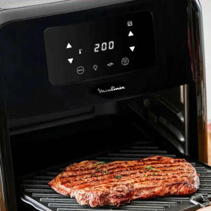Horno Freidora De Aire Easy Fry 11Lts 9 En 1 Moulinex2#Negro