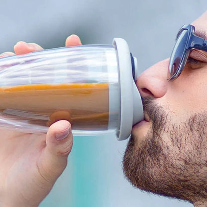 Mug Doble Fondo Hermético 450 Ml Santú Home & Deco15#Turquesa