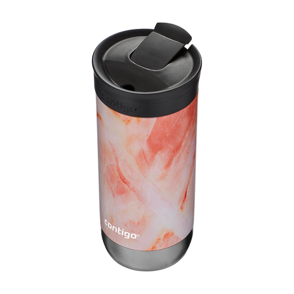 Mug Huron Couture Rose Quartz Vaso Térmico 473 Ml1#Rosado