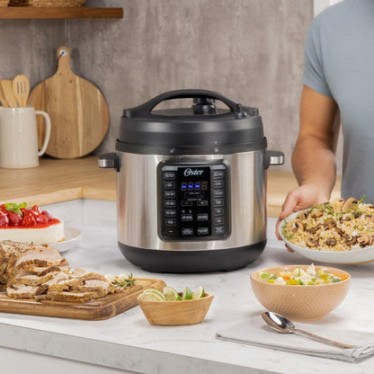 Multiolla Turbo 7.5 lt 14 Funciones CKSTPCECT75DF Oster1#Gris