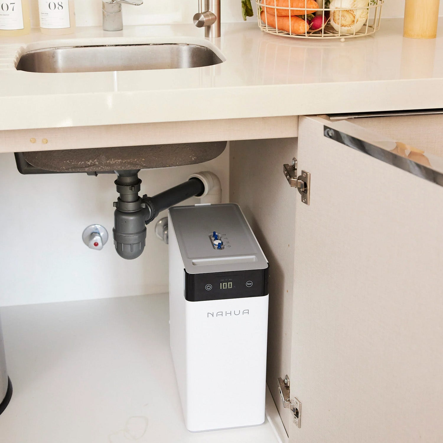 Purificador Osmosis Inversa + Filtro Re mineralizador Nahua2#Blanco