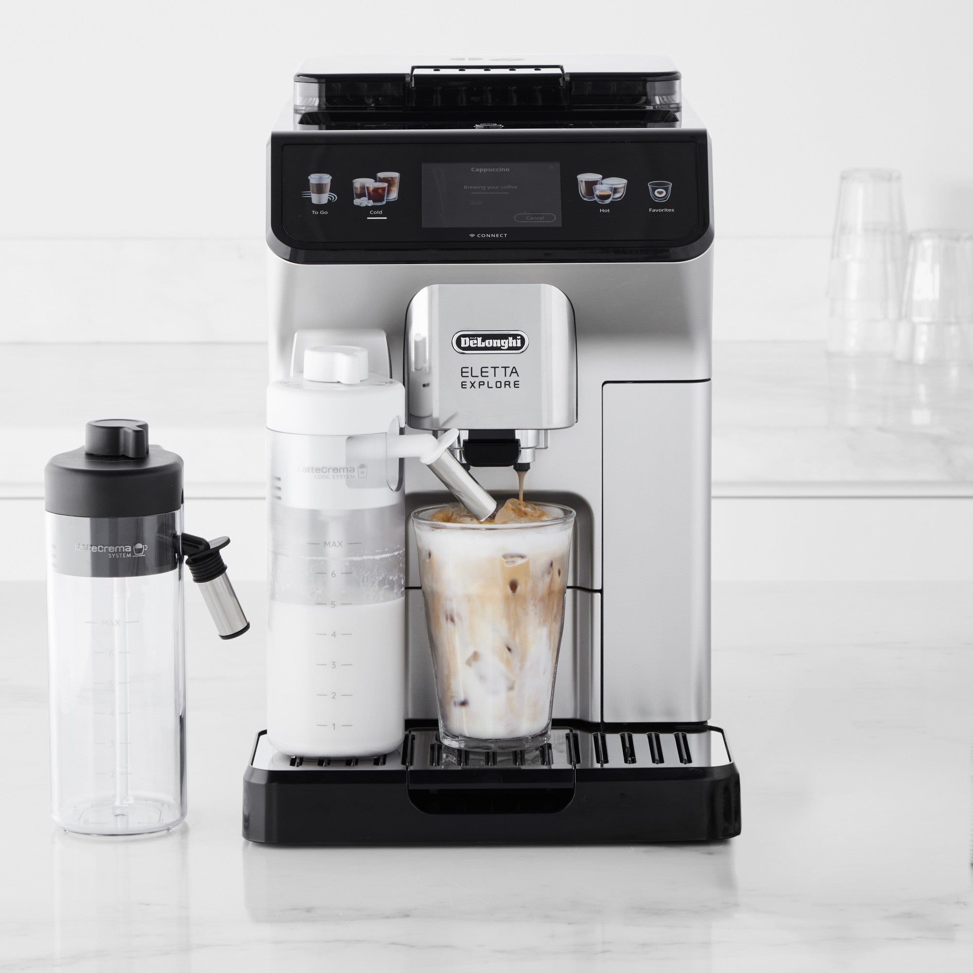 Cafetera Superautomática Delonghi Eletta Explore con Cold Brew