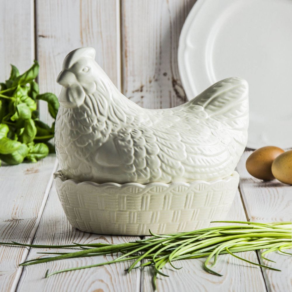 Nido Gallina Crema Mason Cash2#Sin colorcre