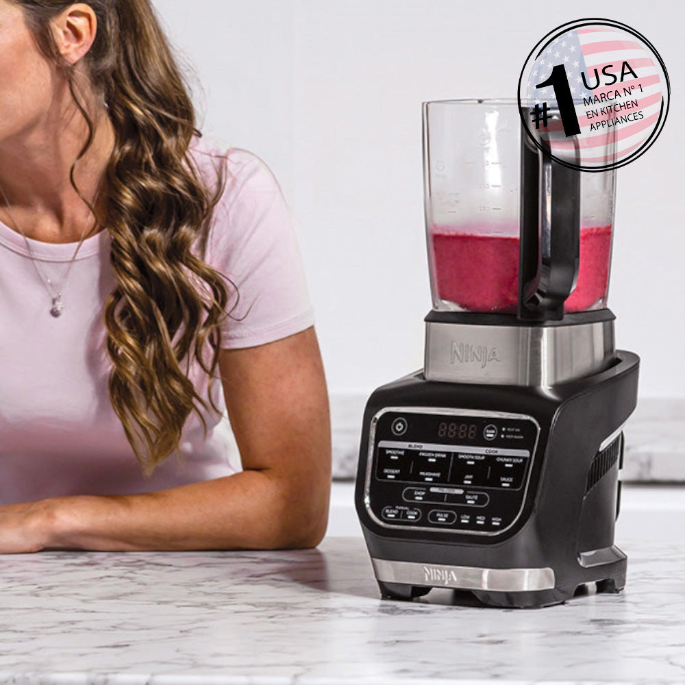 Licuadora Y Sopera Eléctrica Foodi Ninja1#Negro