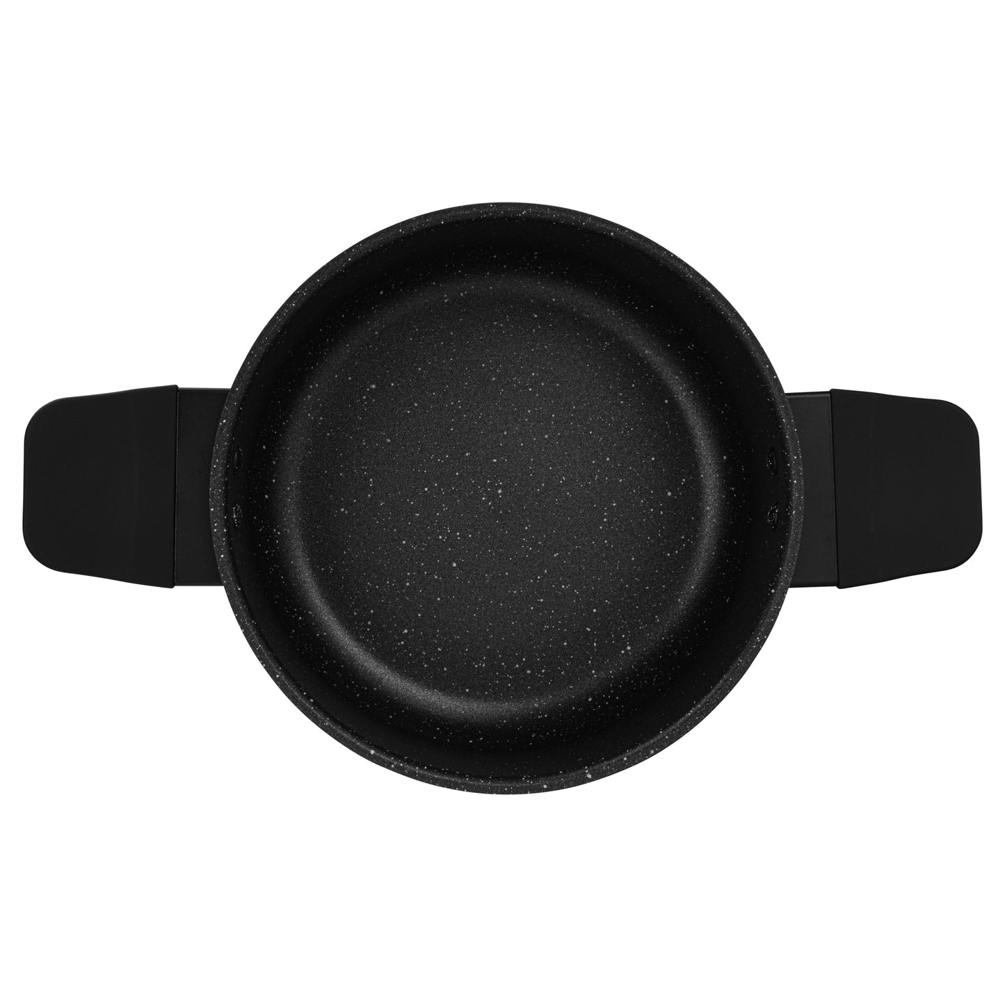 Olla Adelina Con Tapa De Cristal 2.8 Lts Fissman8#Negro