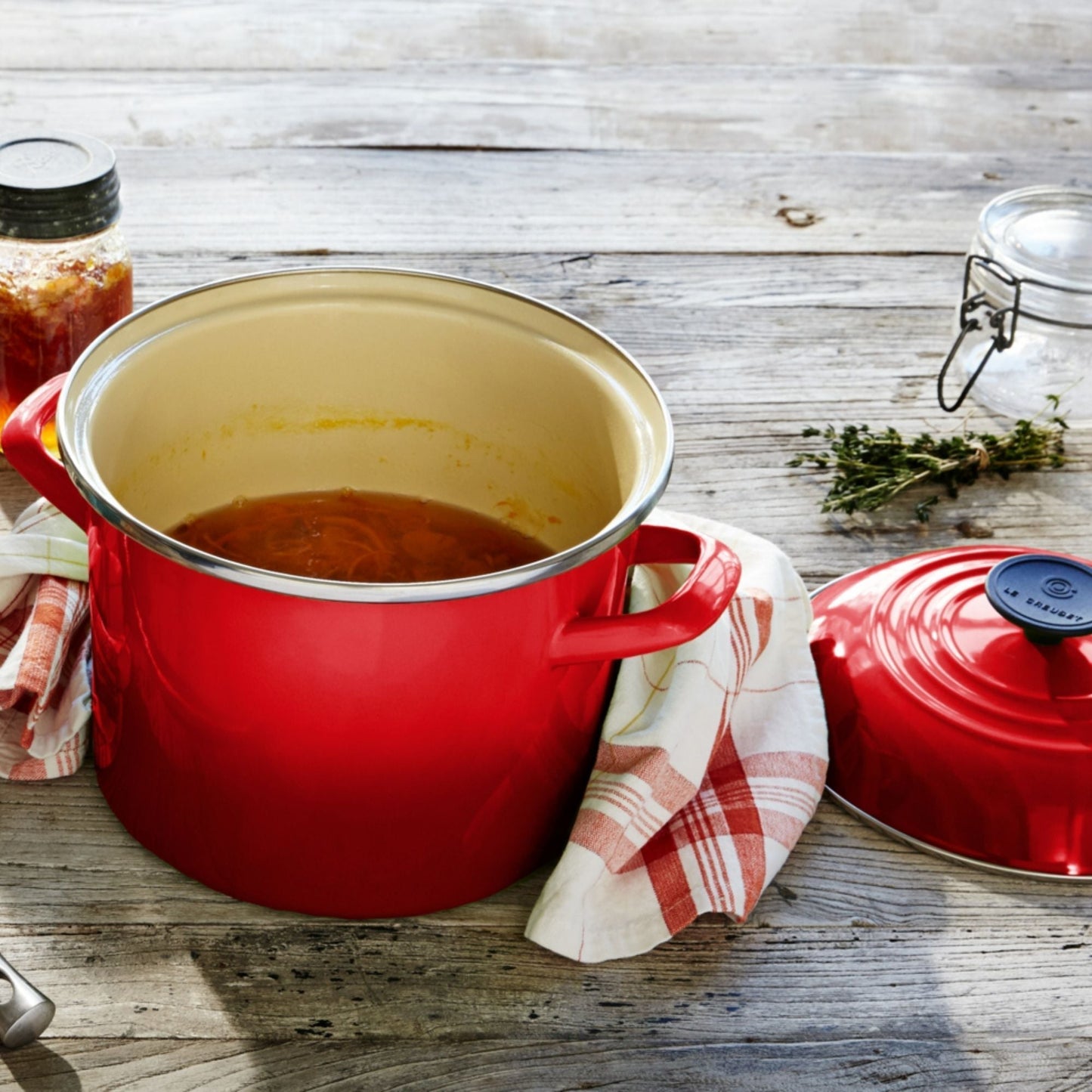 Cacerola Alta Cereza 11.4 Lts Le Creuset3#Rojo