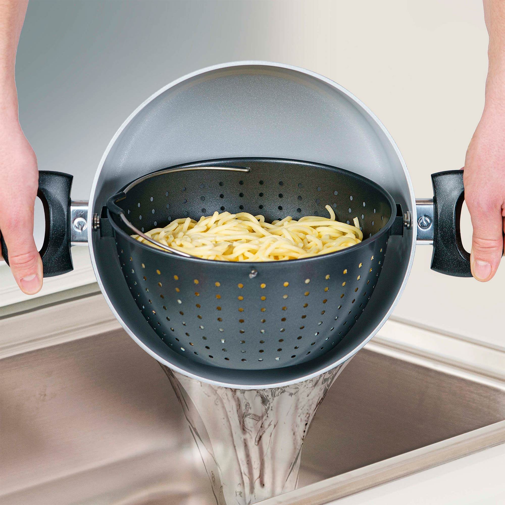 Olla Con Colador World´s Greatest Cooking Pot 3.3 Lts Kitchen Center