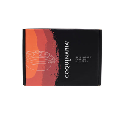 Olla de Hierro Fundido 4,1 Lts Coquinaria