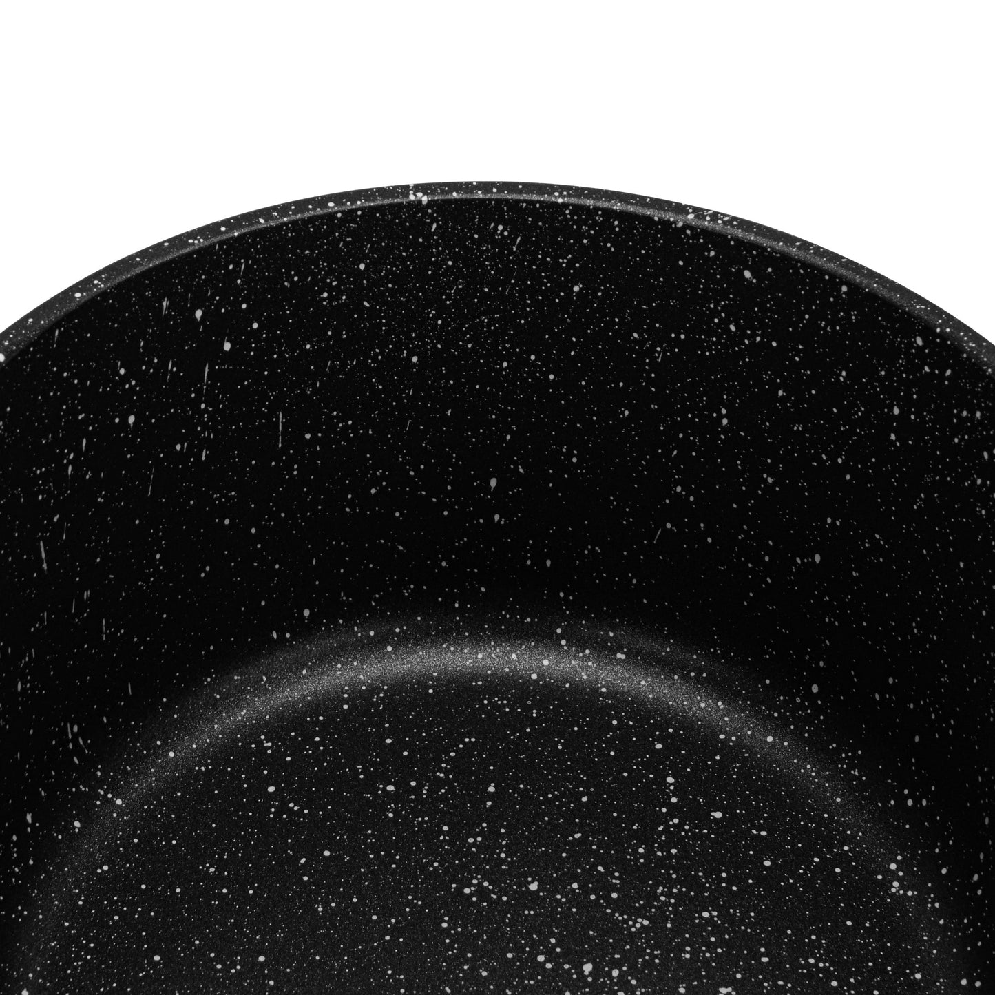 Olla Filomena Con Tapa De Cristal 2.3 Lts Fissman10#Negro