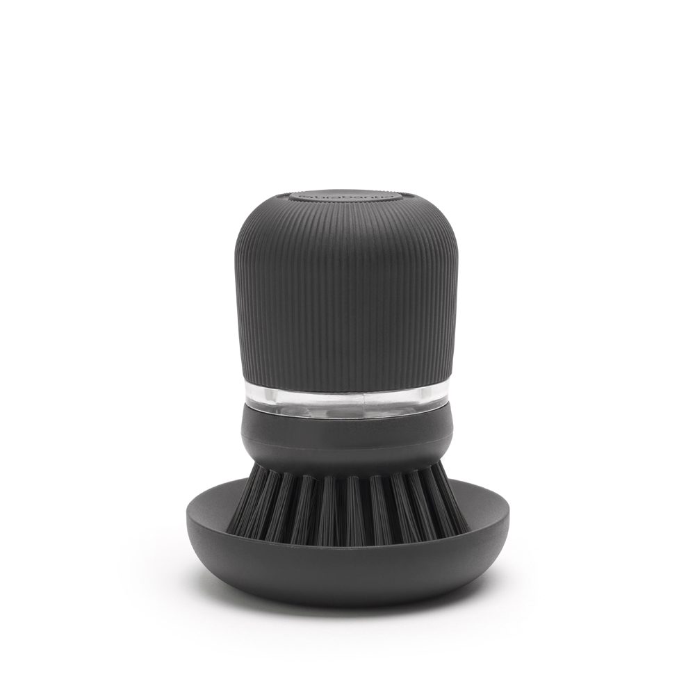 Cepillo para Platos con Dispensador Brabantia2#Gris Oscuro