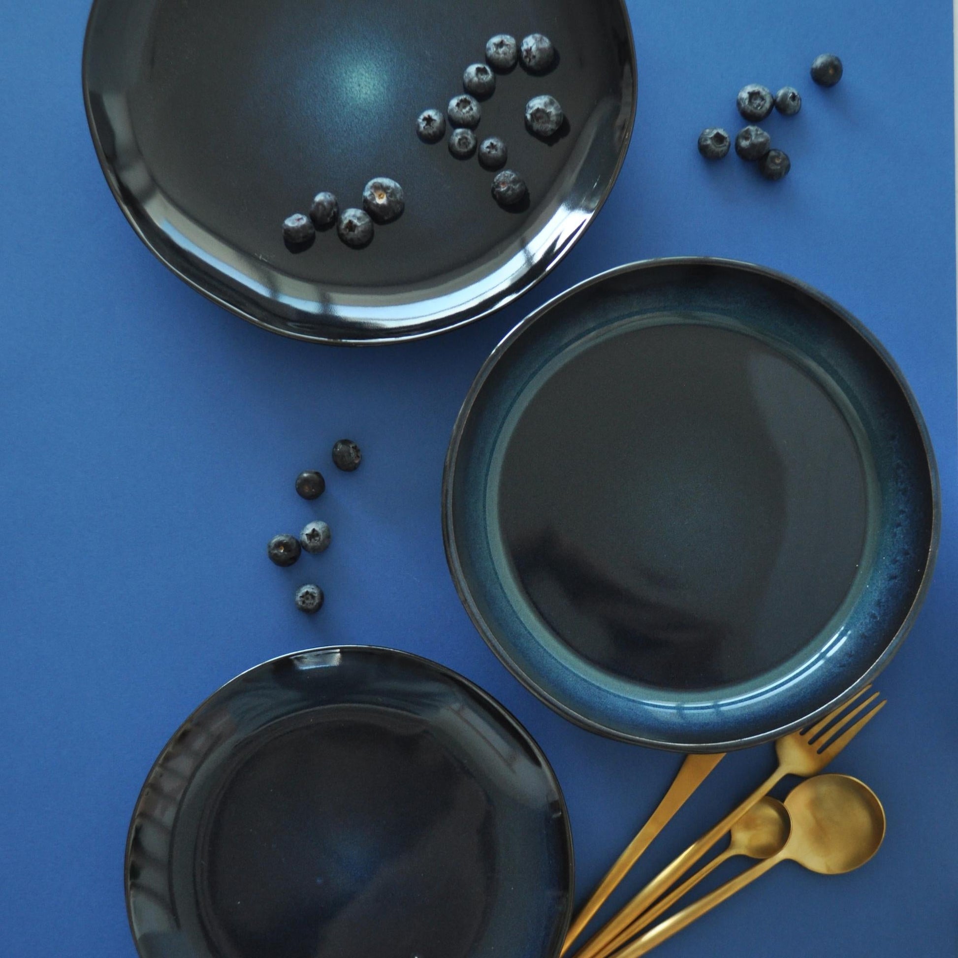 Juego de Loza 18 piezas Vajilla Cerámica Oporto Decoexpress2#Azul