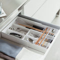 Organizador Cubiertos Extensible Yamazaki1#Blanco