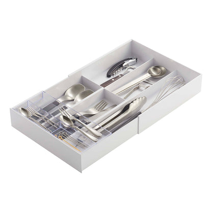 Organizador Cubiertos Extensible Yamazaki2#Blanco