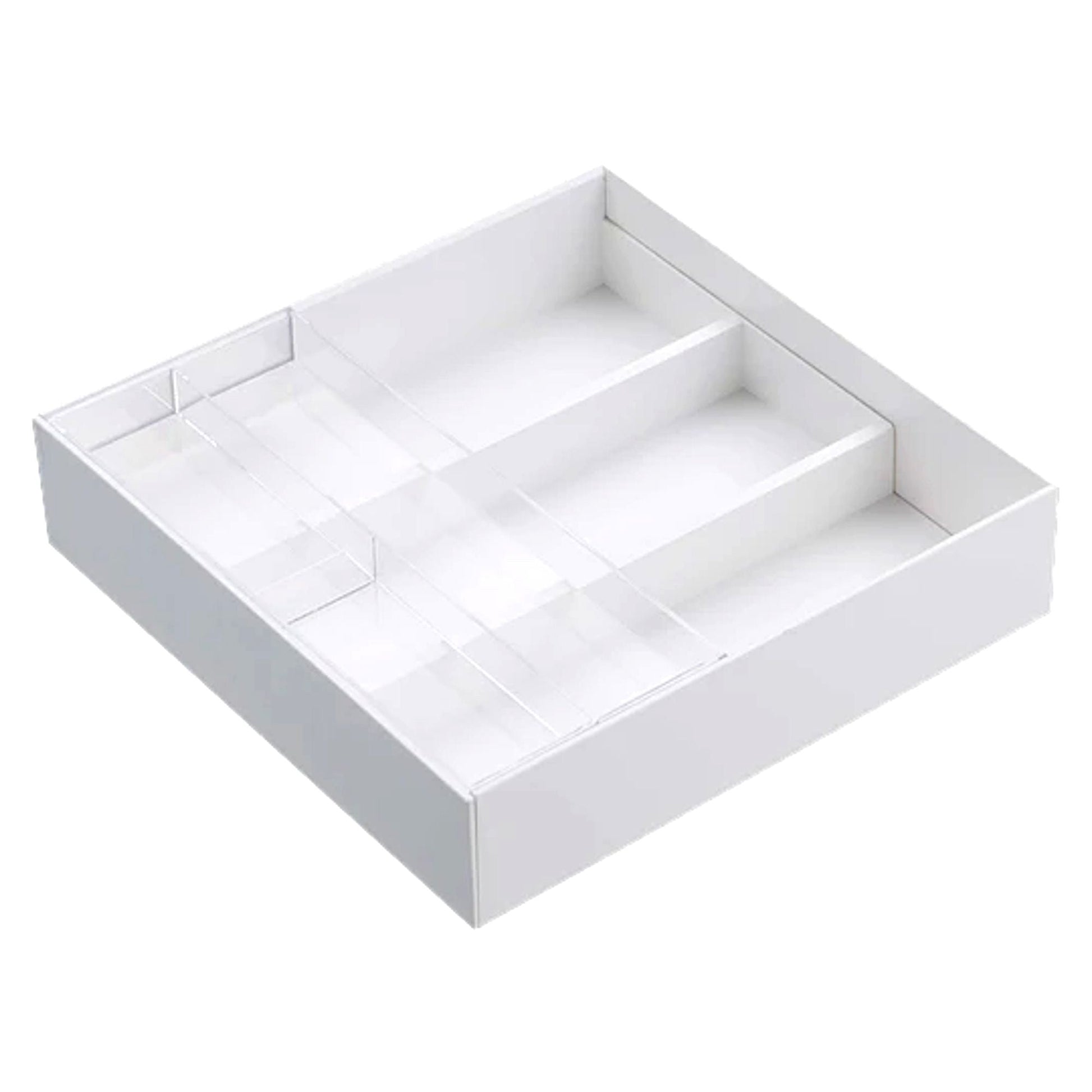 Organizador de Cubiertos Extensible Yamazaki3#Blanco