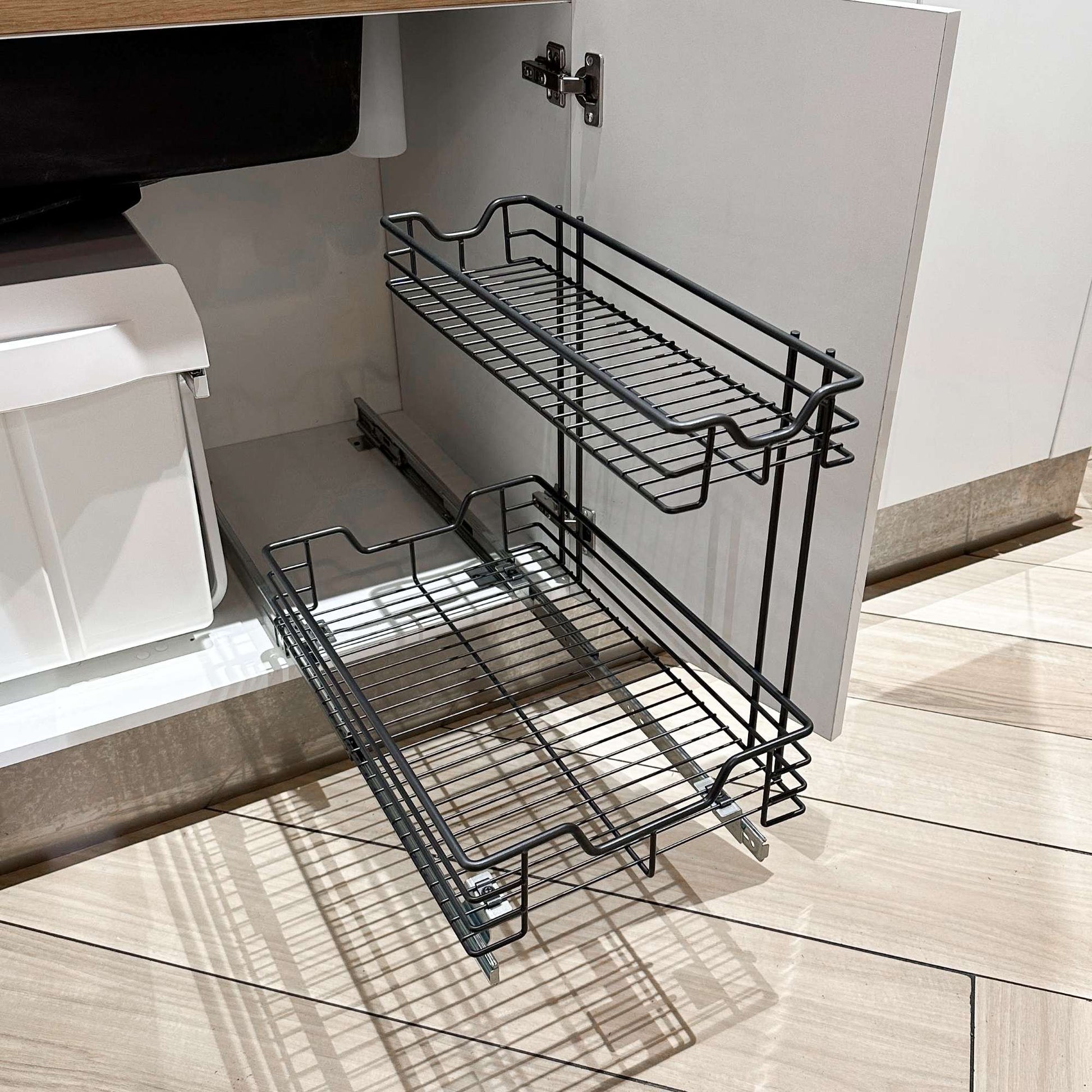 Organizador Doble Altura Antracita CasaChic2#Gris