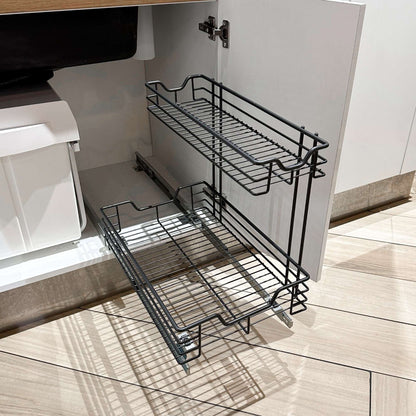 Organizador Doble Altura Antracita CasaChic2#Gris