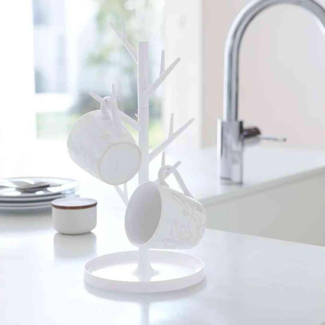 Organizador para Tazas Yamazaki4#Blanco