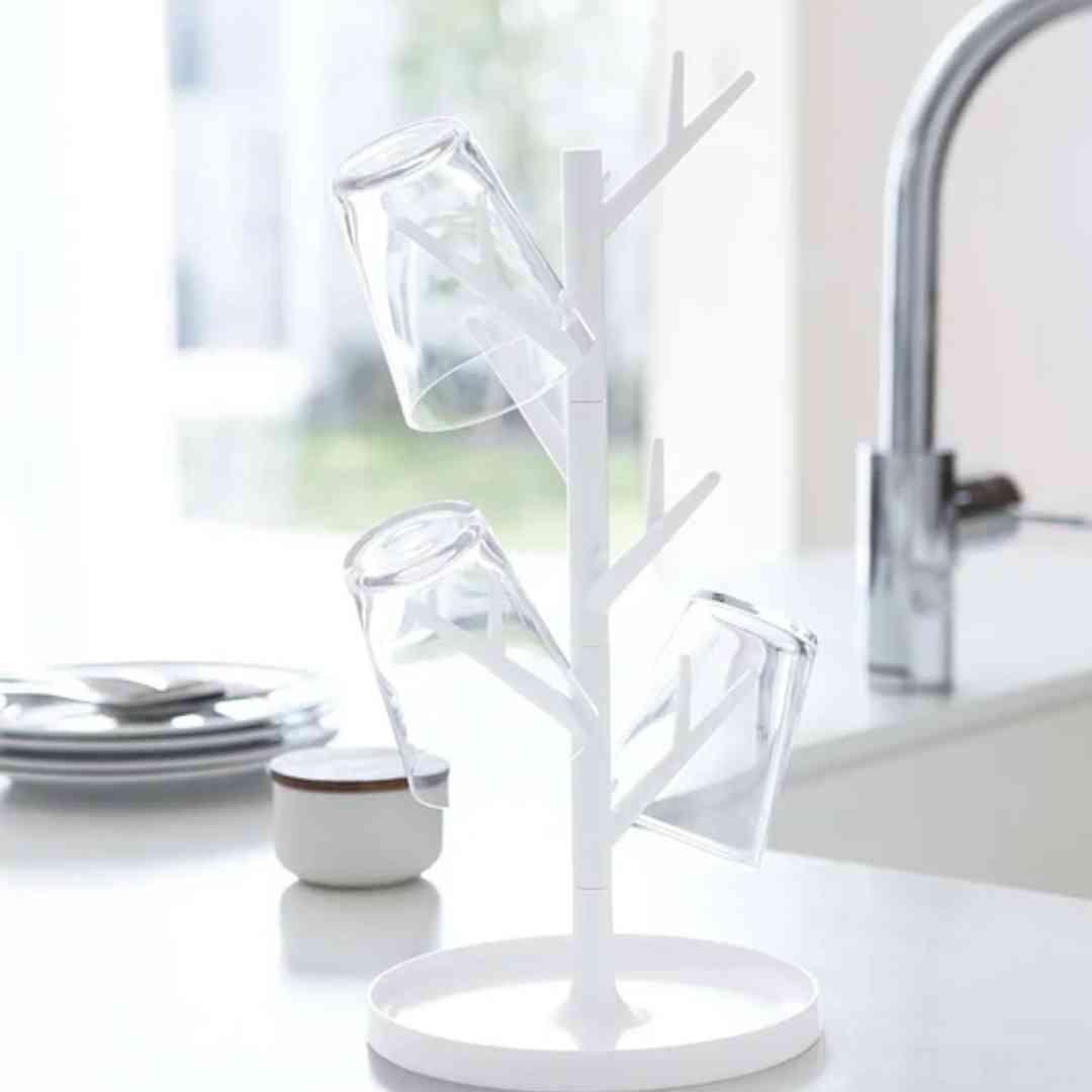 Organizador para Tazas Yamazaki1#Blanco
