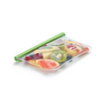 Set de 3 bolsas reutilizables planas Lekue1#verde