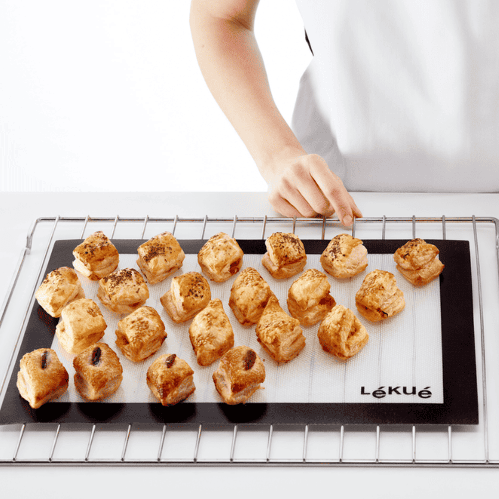 Lámina de cocción silicona 60 x 40 cm Lekue4#transparente