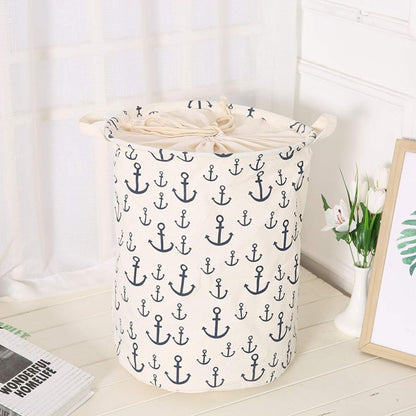 Pack 2 Cestas De Lavandería Ancla Santú Home & Deco4#Blanco