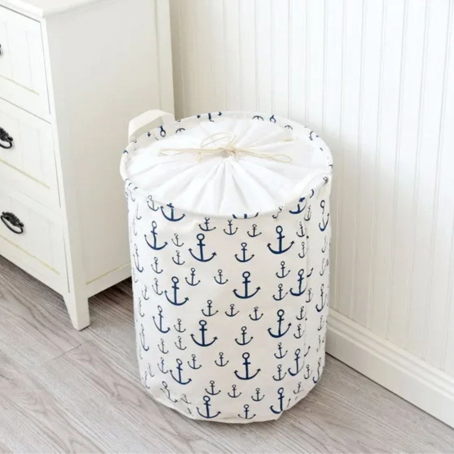 Pack 2 Cestas De Lavandería Ancla Santú Home & Deco5#Blanco