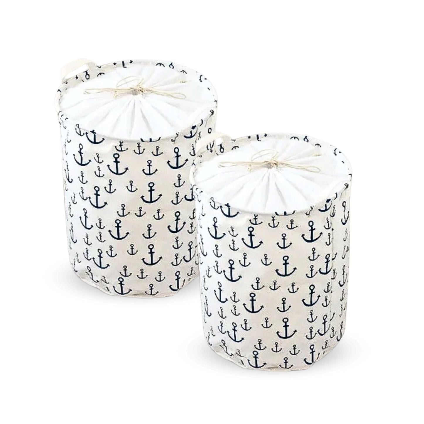 Pack 2 Cestas De Lavandería Ancla Santú Home & Deco6#Blanco