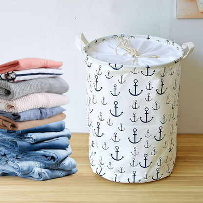 Pack 2 Cestas De Lavandería Ancla Santú Home & Deco1#Blanco
