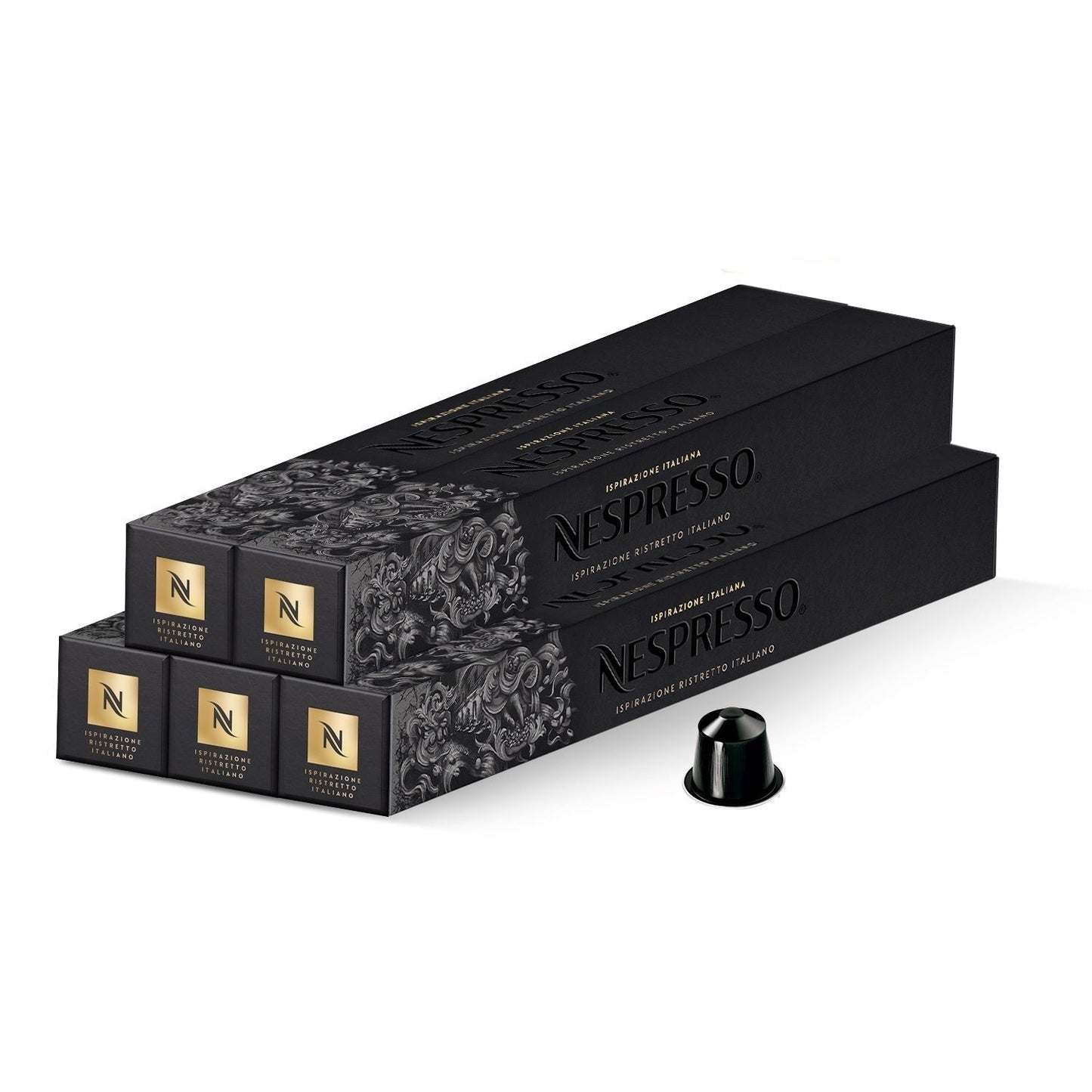 Pack 50 Cápsulas De Café Ristretto Italiano Nespresso1#Sin color