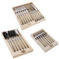 Pack Cuchillería 24 Pzs Laguiole Jean Dubost2#Crema