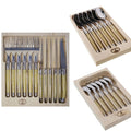 Pack Cuchillería 24 Pzs Laguiole Jean Dubost1#Beige