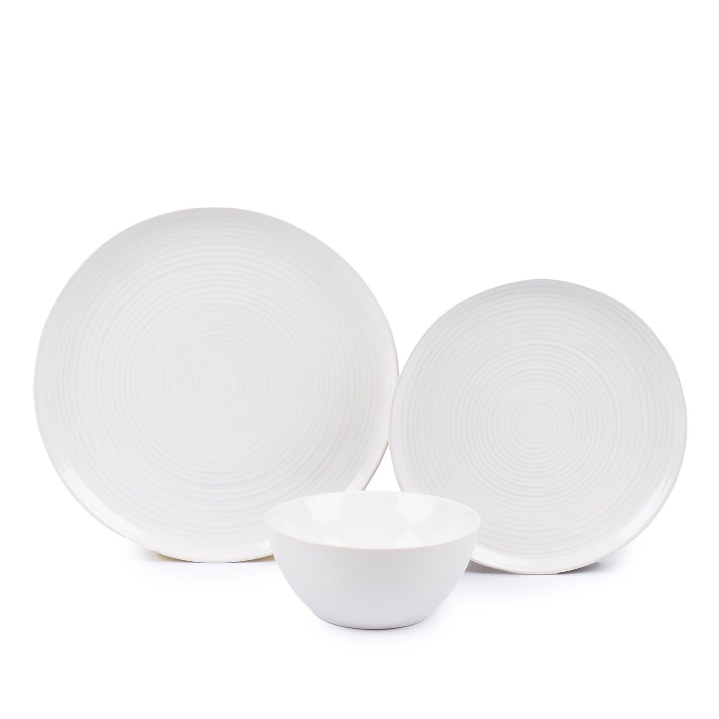 Juego de Loza 24 pcs Cerámica Toscana Simplit2#Beige