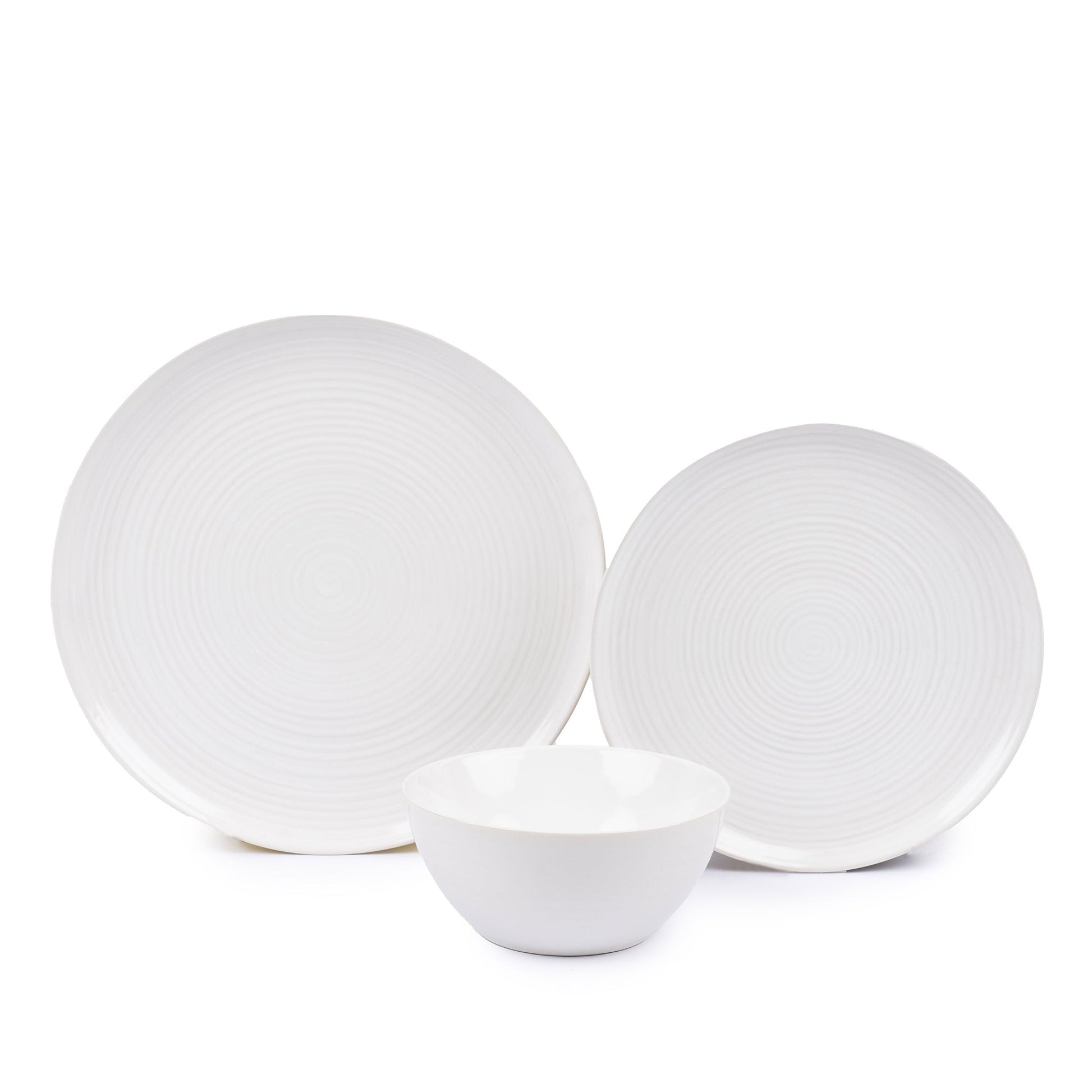 Juego de Loza 24 pcs Cerámica Toscana Simplit2#Beige